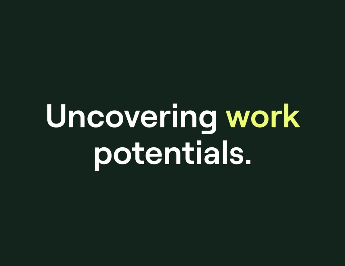 Uncovering work potentials
